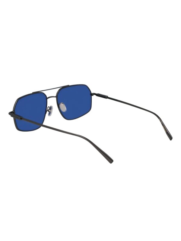 Ferragamo Eyewear Zonnebril met vierkant montuur - Zwart