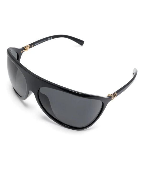 Miu Miu Eyewear Runway zonnebril met getinte glazen - Zwart