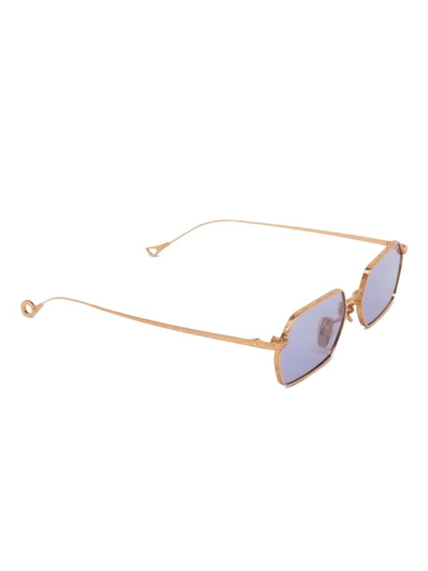 Eyepetizer Cavallet zonnebril met geometrisch montuur - Roze