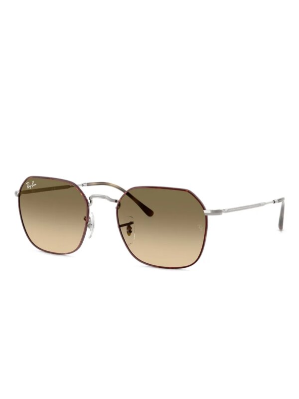 Ray-Ban Jim zonnebril met metalen montuur - Bruin