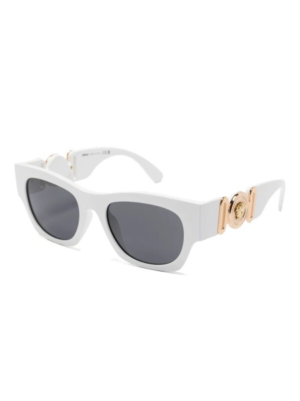 Versace Eyewear Zonnebril met vierkant montuur - Wit