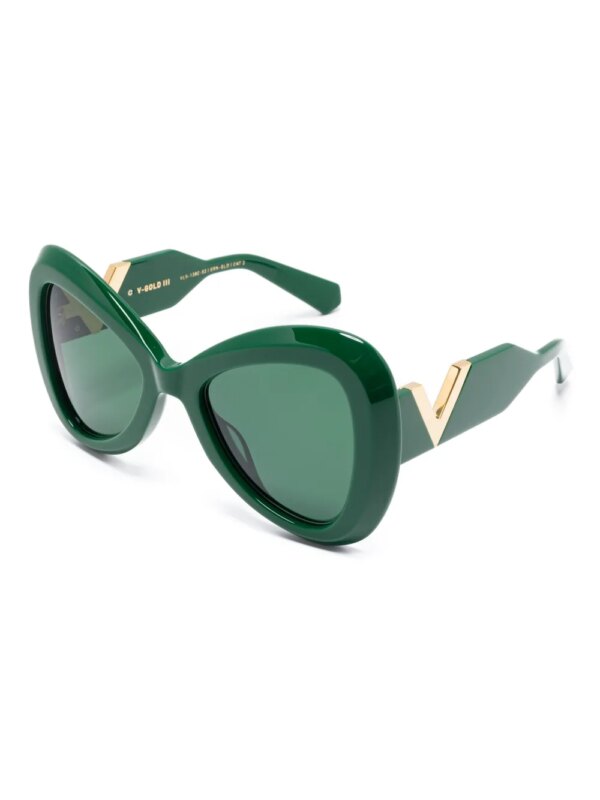 VALENTINO GARAVANI EYEWEAR V-Gold III zonnebril - Groen