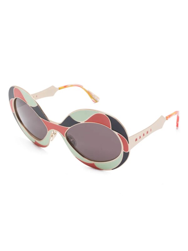 Marni Eyewear Land of Revelations zonnebril - Goud