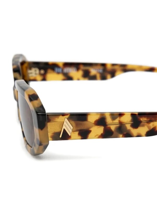 The Attico Zonnebril met schildpadschild design - Bruin