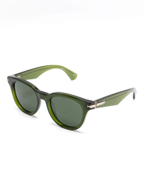 Burberry Eyewear Zonnebril met vierkant montuur - Groen