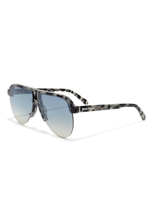 Palm Angels Eyewear Trinity zonnebril - Zwart