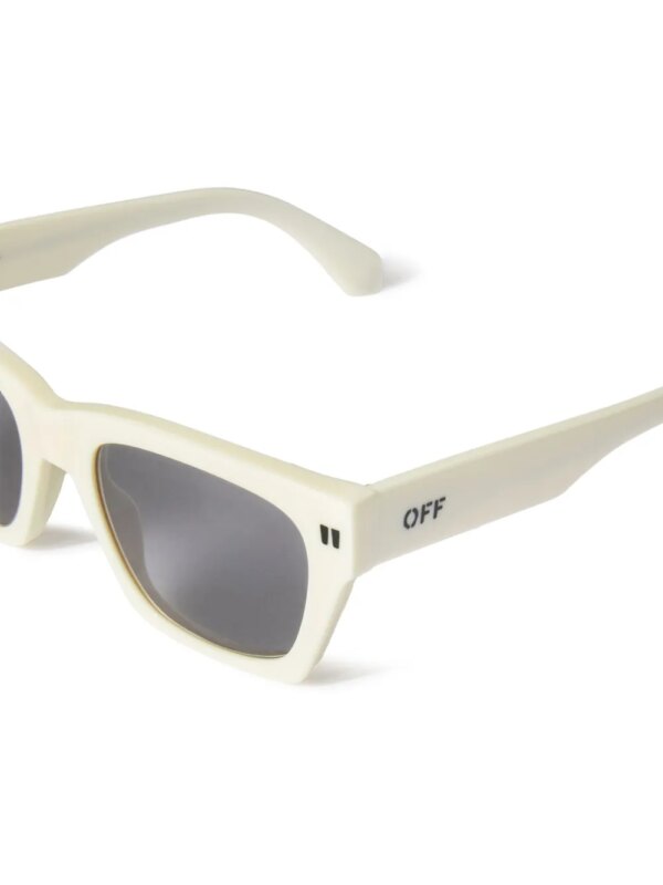 Off-White Eyewear Valdez zonnebril - Beige