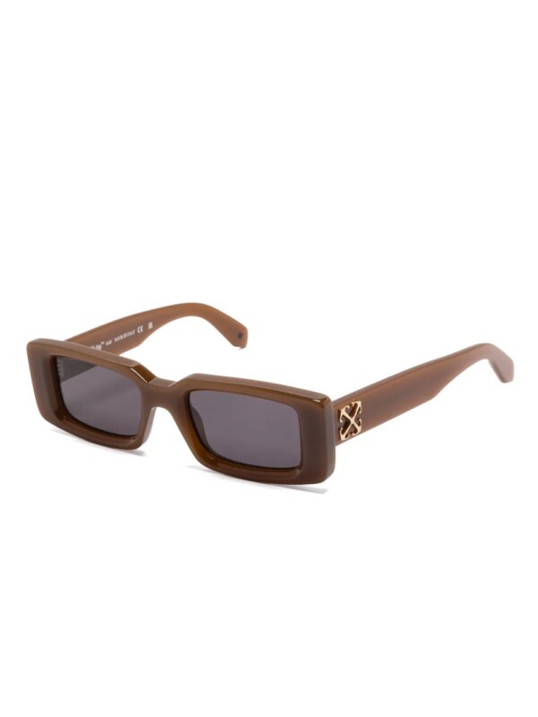 Off-White Eyewear Arthur zonnebril - Bruin