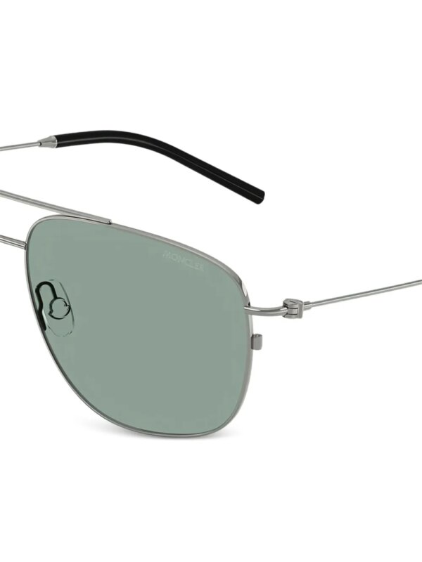 Moncler Eyewear Zonnebril met dubbele neusbrug - Grijs