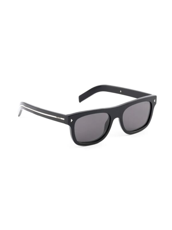 Prada Eyewear Zonnebril met vierkant montuur - Zwart
