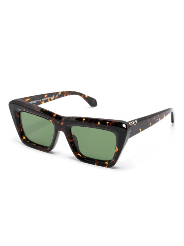 Off-White Eyewear Hampton zonnebril - Zwart