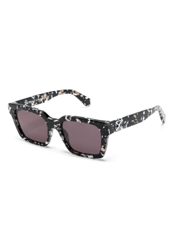Off-White Eyewear Branson zonnebril - Zwart