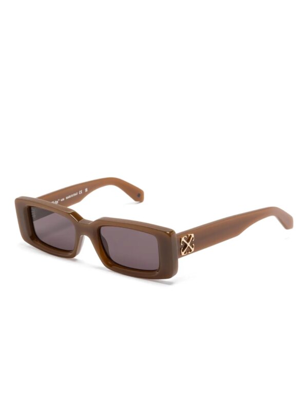 Off-White Eyewear Arthur zonnebril - Bruin