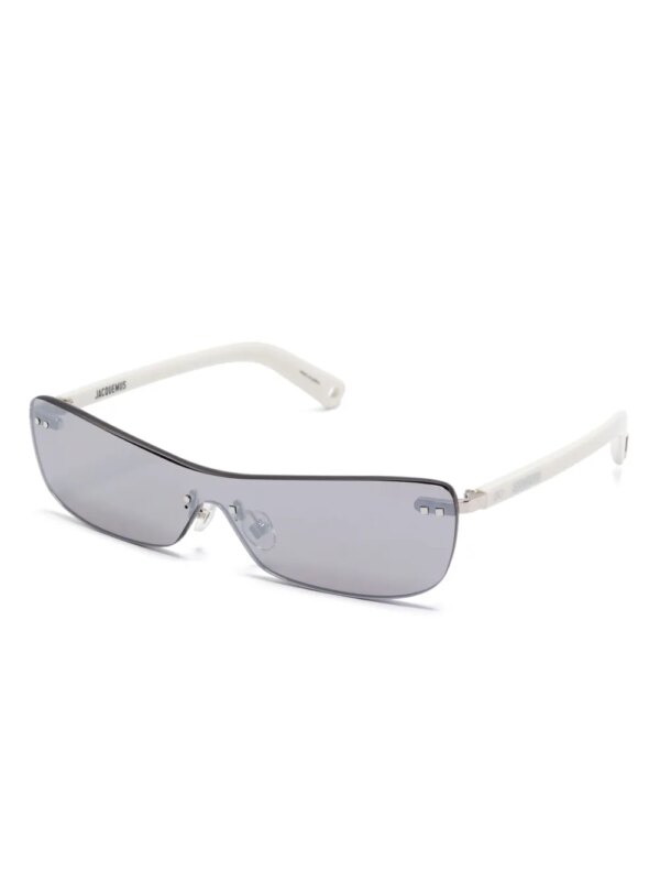 Jacquemus Mirada zonnebril - Wit