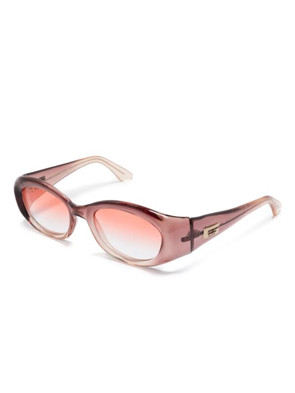 Gucci Pre-Owned Zonnebril met ombré-effect - Roze