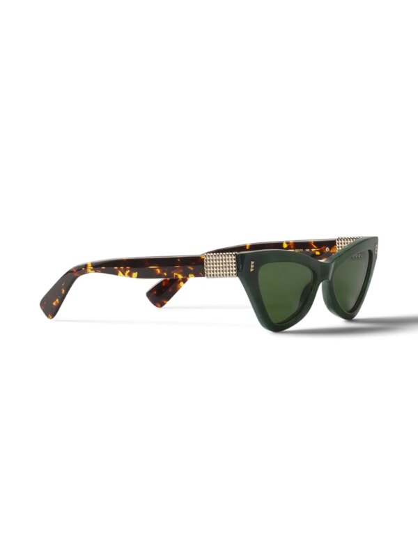 Lanvin Zonnebril met cat-eye montuur - Groen