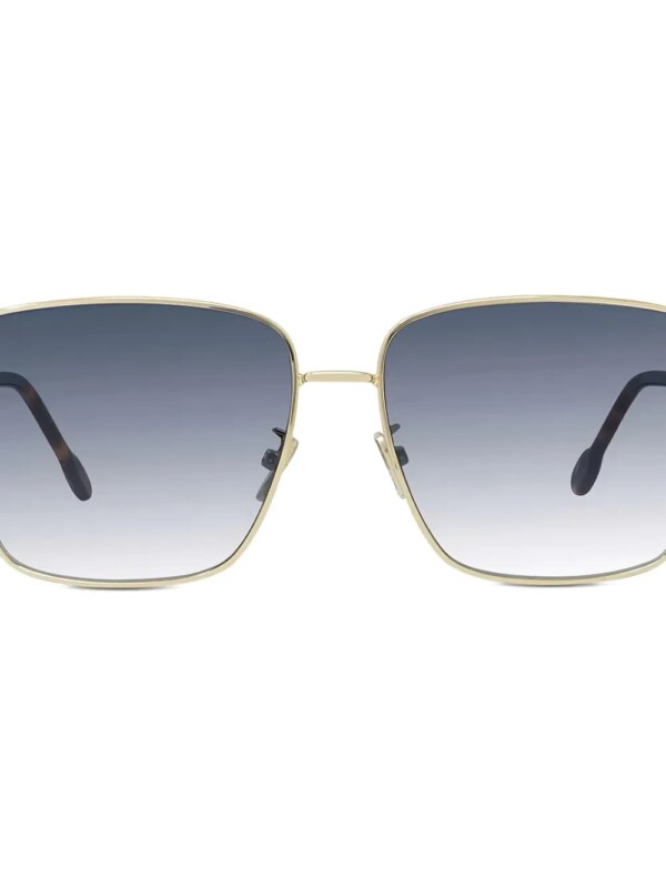 Fred Chance Infinie zonnebril met vierkant montuur - Goud