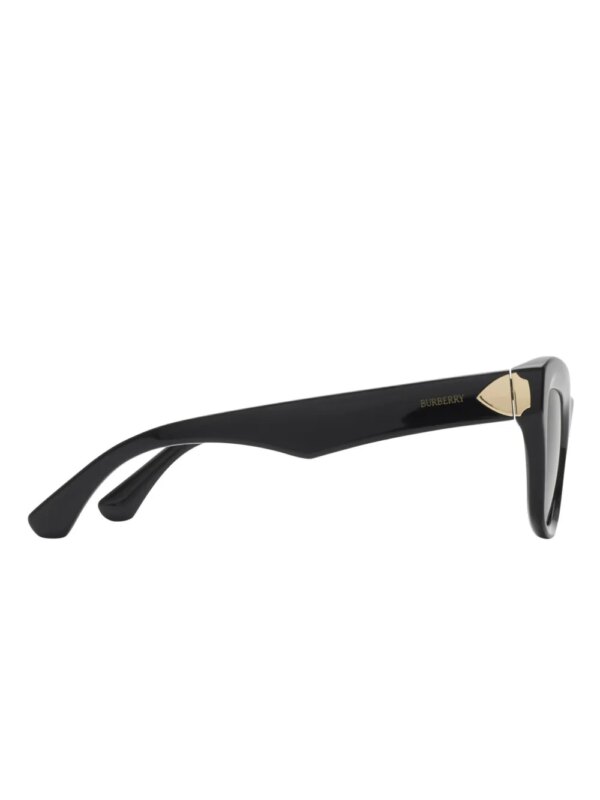 Burberry Eyewear Shield Hinge zonnebril - Zwart
