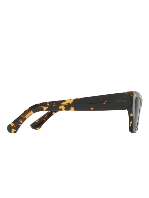 Burberry Eyewear Shield Facet zonnebril - Bruin