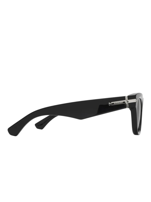 Burberry Eyewear Zonnebril met vierkant montuur en logo bar - Zwart