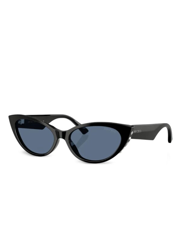 Jimmy Choo Eyewear Zonnebril met cat-eye montuur - 501780 BLACK