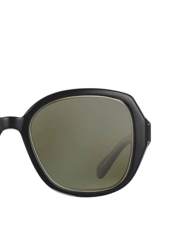 Serengeti Eyewear Zonnebril met oversized montuur - Zwart