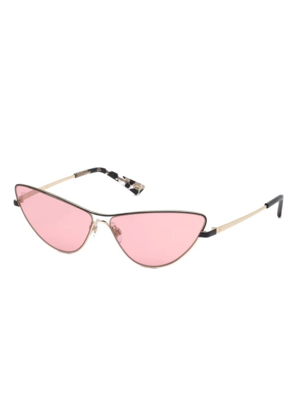 WEB eyewear Zonnebril met cat-eye montuur - Goud
