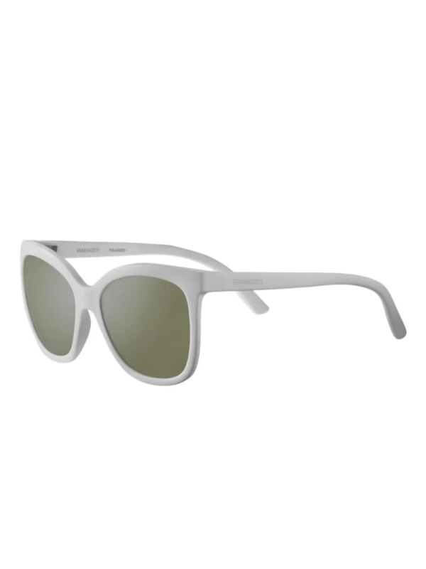 Serengeti Eyewear Agata zonnebril met cat-eye montuur - Wit