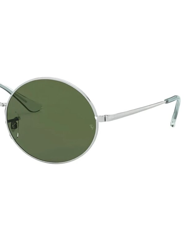 Ray-Ban Zonnebril met rond montuur - Zilver