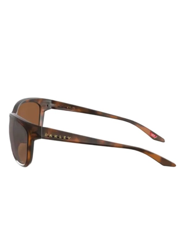 Oakley Pasque zonnebril met schildpadschild-design - Bruin