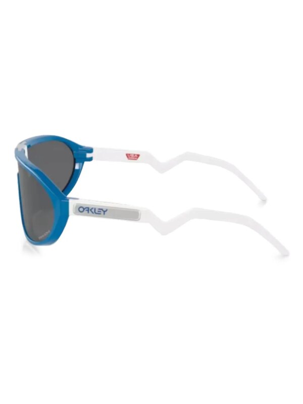 Oakley Zonnebril met schild montuur - Blauw