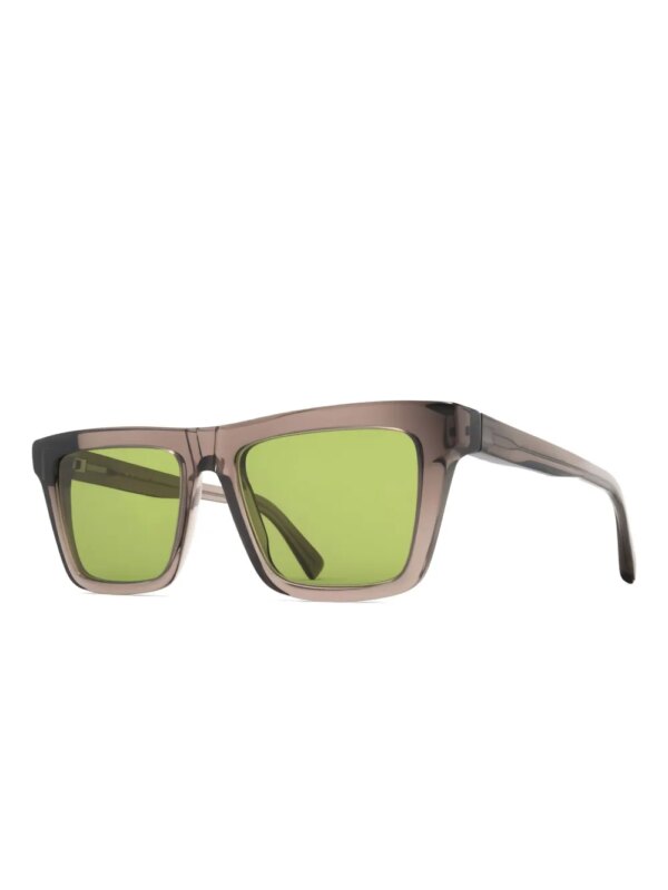Mykita Zonnebril met vierkant montuur - Bruin