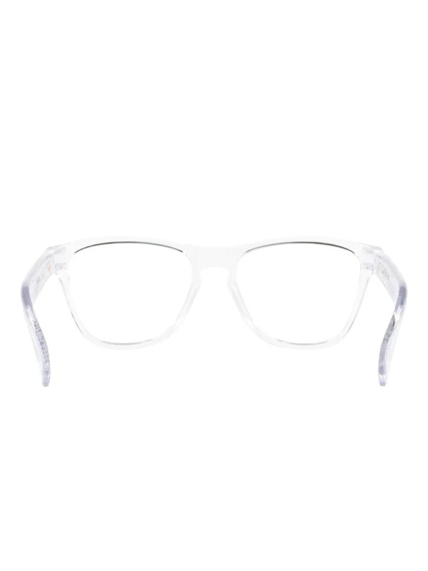 Oakley Zonnebril met vierkant montuur - Wit