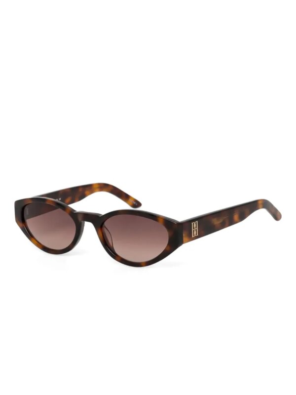 By Malene Birger Zonnebril met ovaal montuur - Bruin