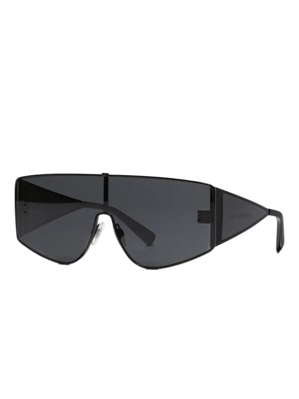 Dolce & Gabbana Eyewear Zonnebril met logodetail - Zwart