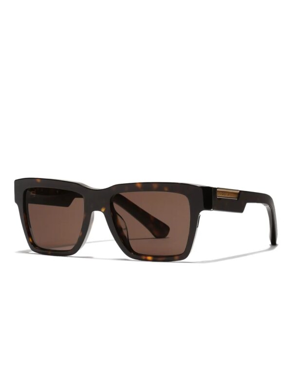 Dolce & Gabbana Eyewear Zonnebril met vierkant montuur - Bruin