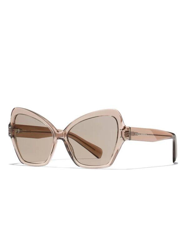 Dolce & Gabbana Eyewear Sharped zonnebril - Beige