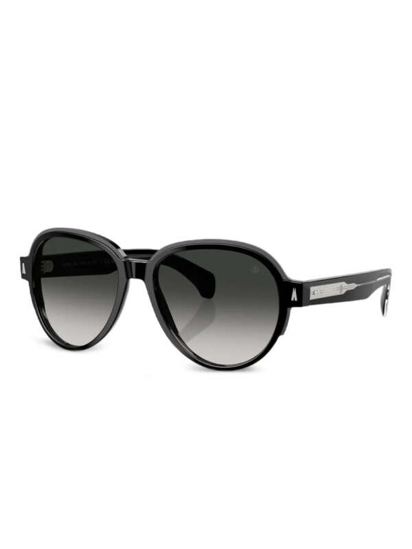 Moncler Eyewear Zonnebril met kleurverloop - Zwart
