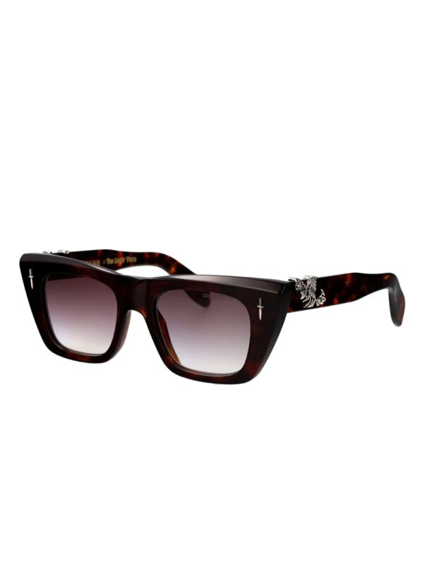 Cutler & Gross The Great Frog zonnebril met cat-eye montuur - Bruin