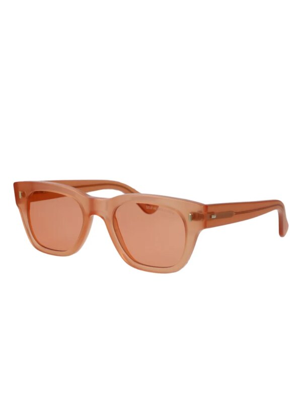 Cutler & Gross Zonnebril met vierkant montuur - Roze