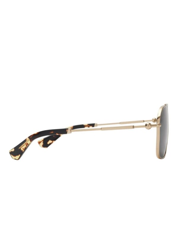 Burberry Eyewear Zonnebril met piloten montuur - Goud