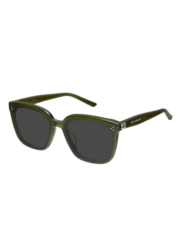 Gentle Monster Zonnebril met vierkant montuur - Groen