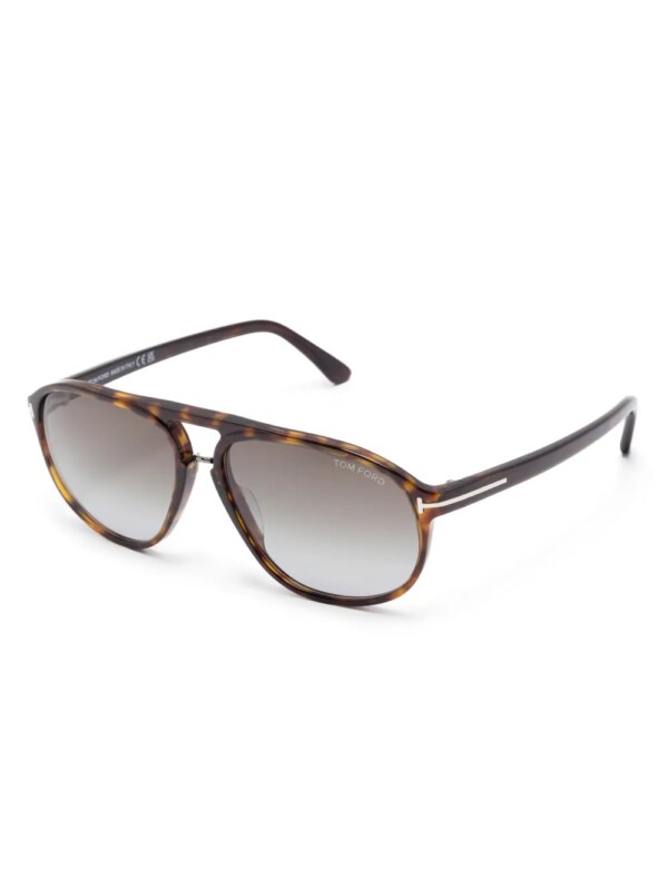 TOM FORD Eyewear Jacob zonnebril - Bruin