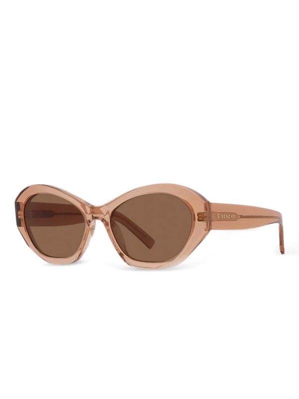 Givenchy Eyewear Zonnebril met cat-eye montuur - Beige
