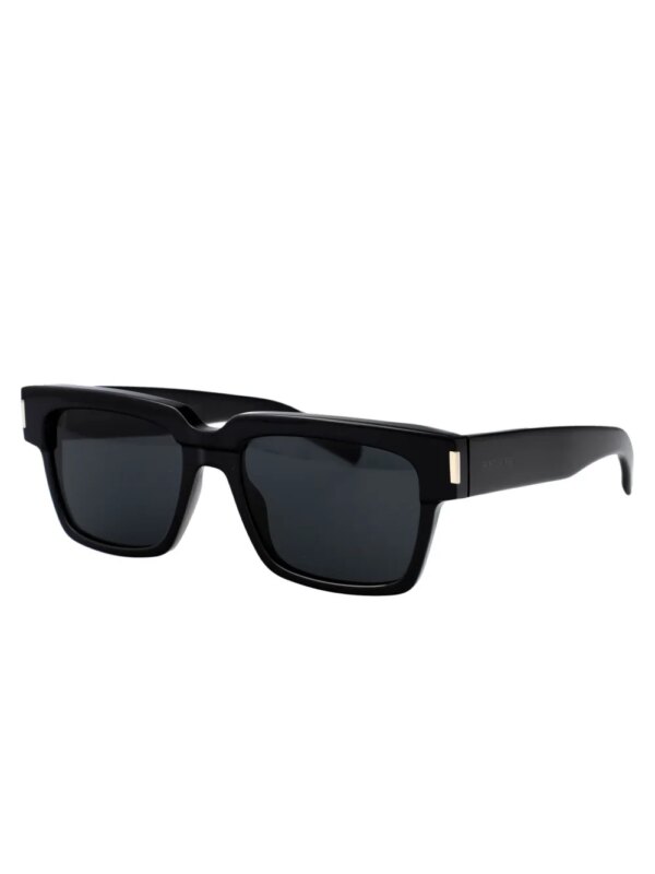 Saint Laurent Eyewear Zonnebril met vierkant montuur - Zwart