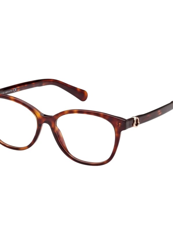 Moncler Eyewear Zonnebril met schildpadschild-design - Bruin