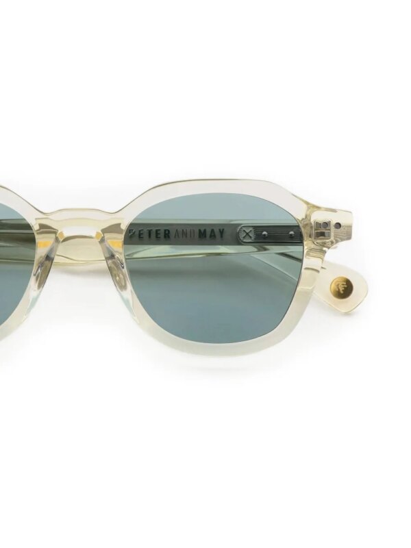 Peter & May Walk Kella zonnebril met rond montuur - Wit