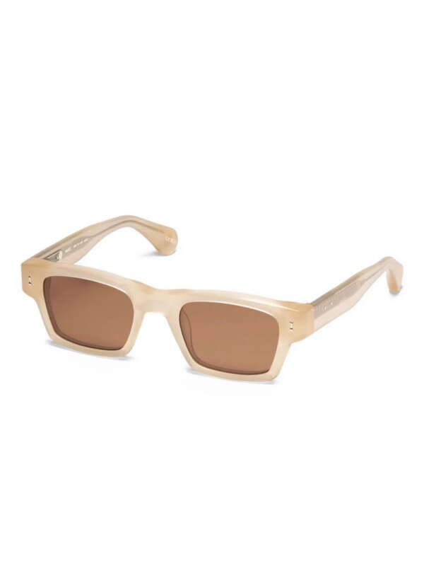 Peter & May Walk Zonnebril met rechthoekig montuur - Beige