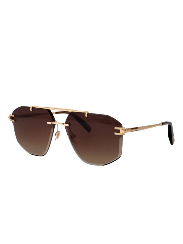 Chopard Eyewear Zonnebril met geometrisch montuur - Roze