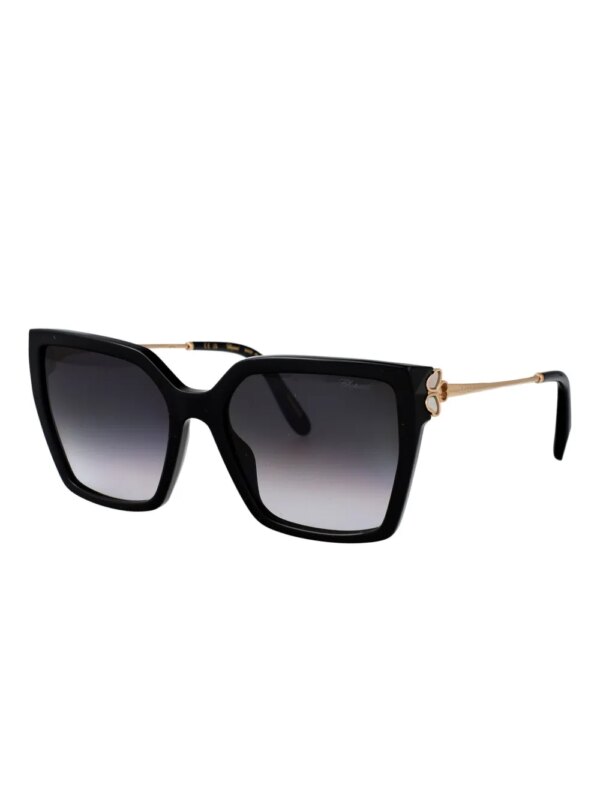Chopard Eyewear Zonnebril met vierkant montuur - Goud